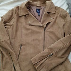 GAP NWT suede jacket